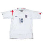 2006/08 England Home Shirt Umbro Owen (L)