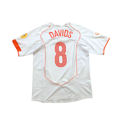 Holland/Netherlands Davids 8 Original Away Football Shirt 2004/2006 Nike Large