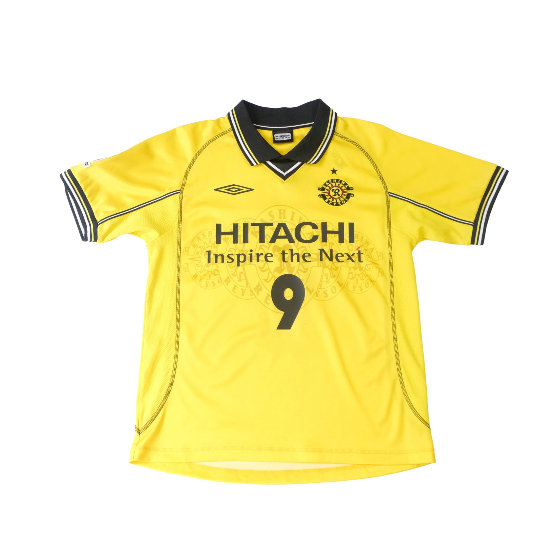 2001/02 Kashiwa Reysol Home Shirt J-League Umbro (M) 