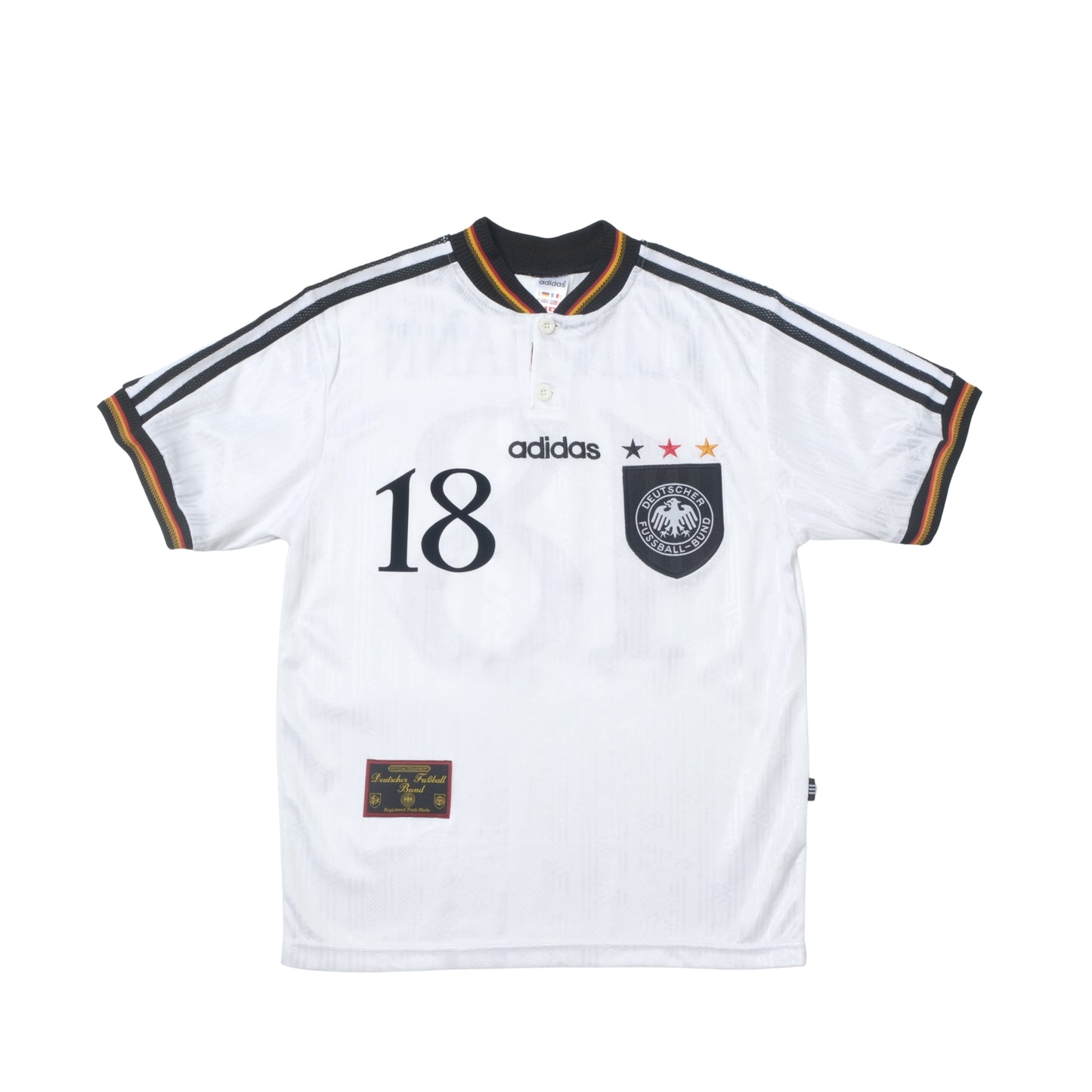 1996/98 Germany Home Shirt Adidas Klinsmann (S/M)