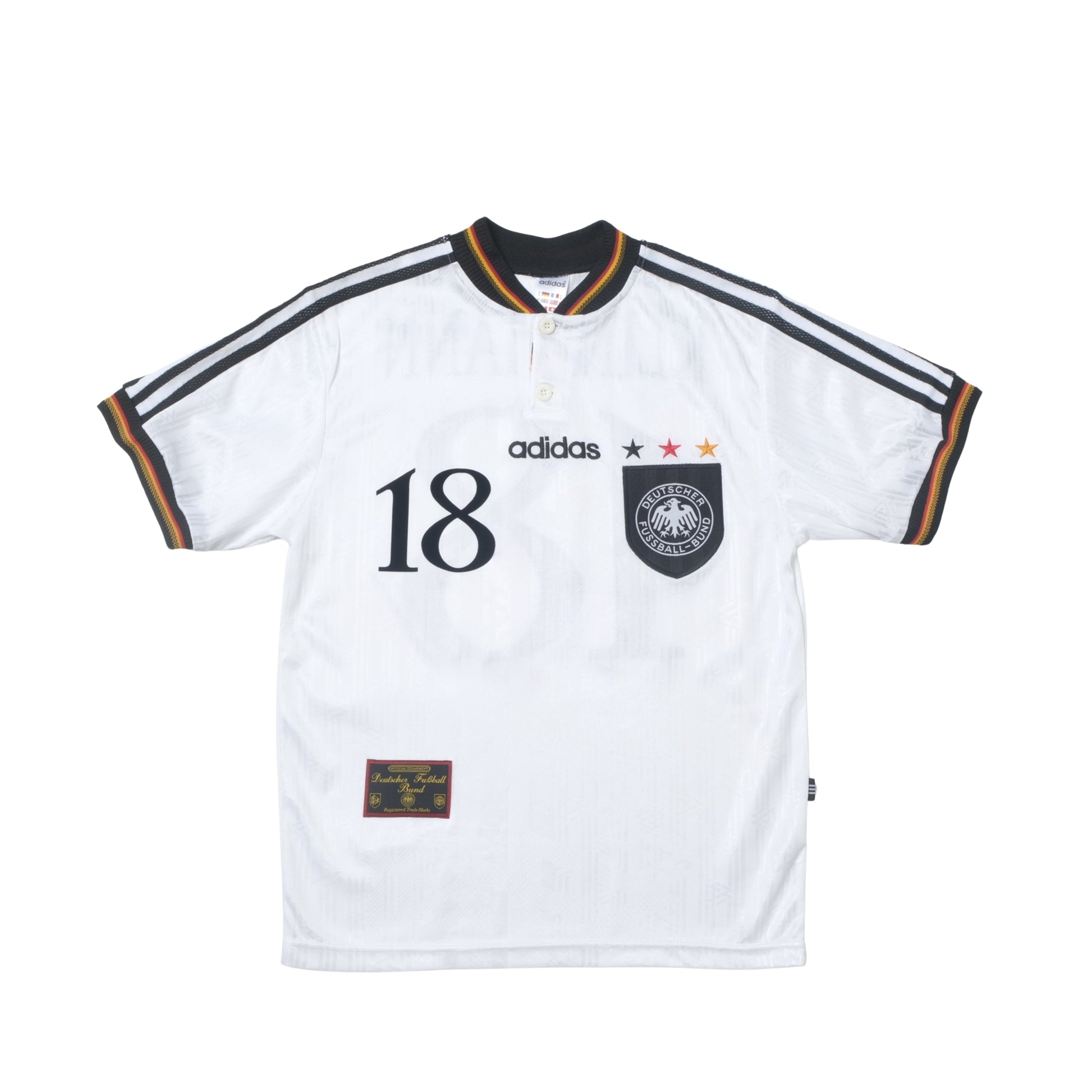 1996/98 Germany Home Shirt Adidas Klinsmann (S/M)