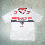 Camiseta de entrenamiento de los 90 Sao Paulo Penalty Brasil (L/XL)