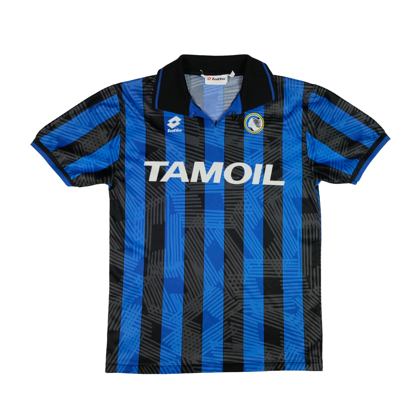 Atalanta Italy Tamoil 1991/1992 Original Home Football Shirt Lotto Medium