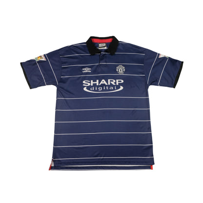 1999/00 Manchester United Away Shirt Umbro Beckham (XL)