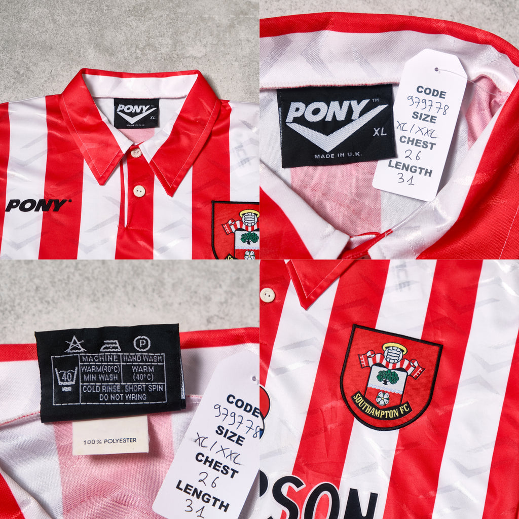 1995/97 Southampton Home Shirt Pony (XL)