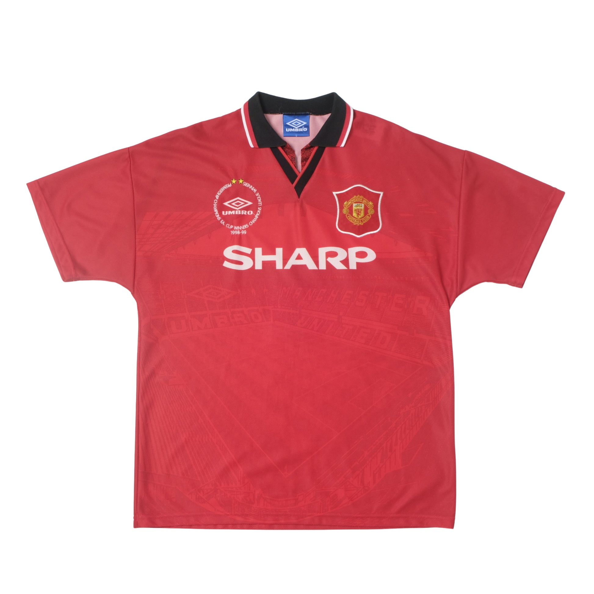 1994/96 Manchester United Home Shirt Umbro Cantona (L/XL)