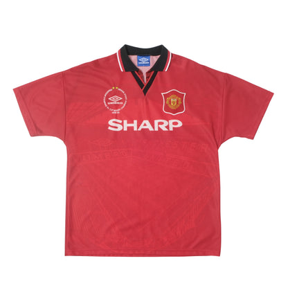 1994/96 Manchester United Home Shirt Umbro Cantona (L/XL)