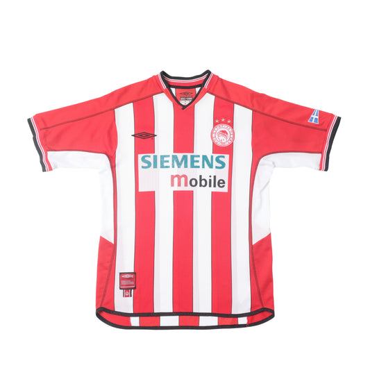 2002/03 Olympiakos Home Shirt Umbro Karembeu (M)