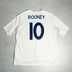 2010/12 England Home Shirt Umbro Rooney (XL)