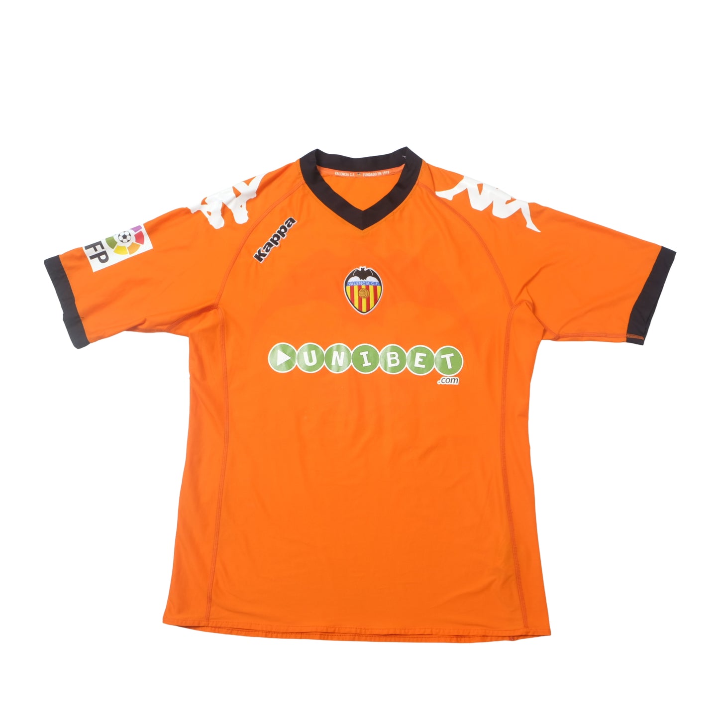 2010/11 Valencia Away Shirt Kappa Mata (L)