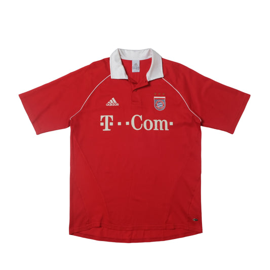 2005/06 Bayern Munich Home Shirt Adidas Makaay (L)