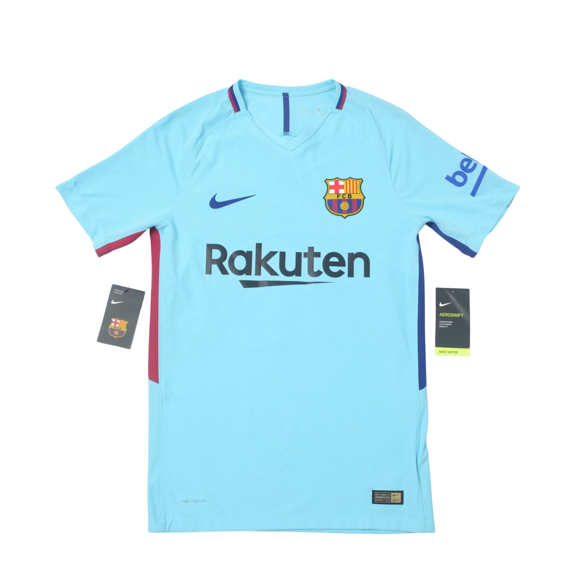 2017/18 Barcelona Away Shirt Nike Messi BNWT (S/M)