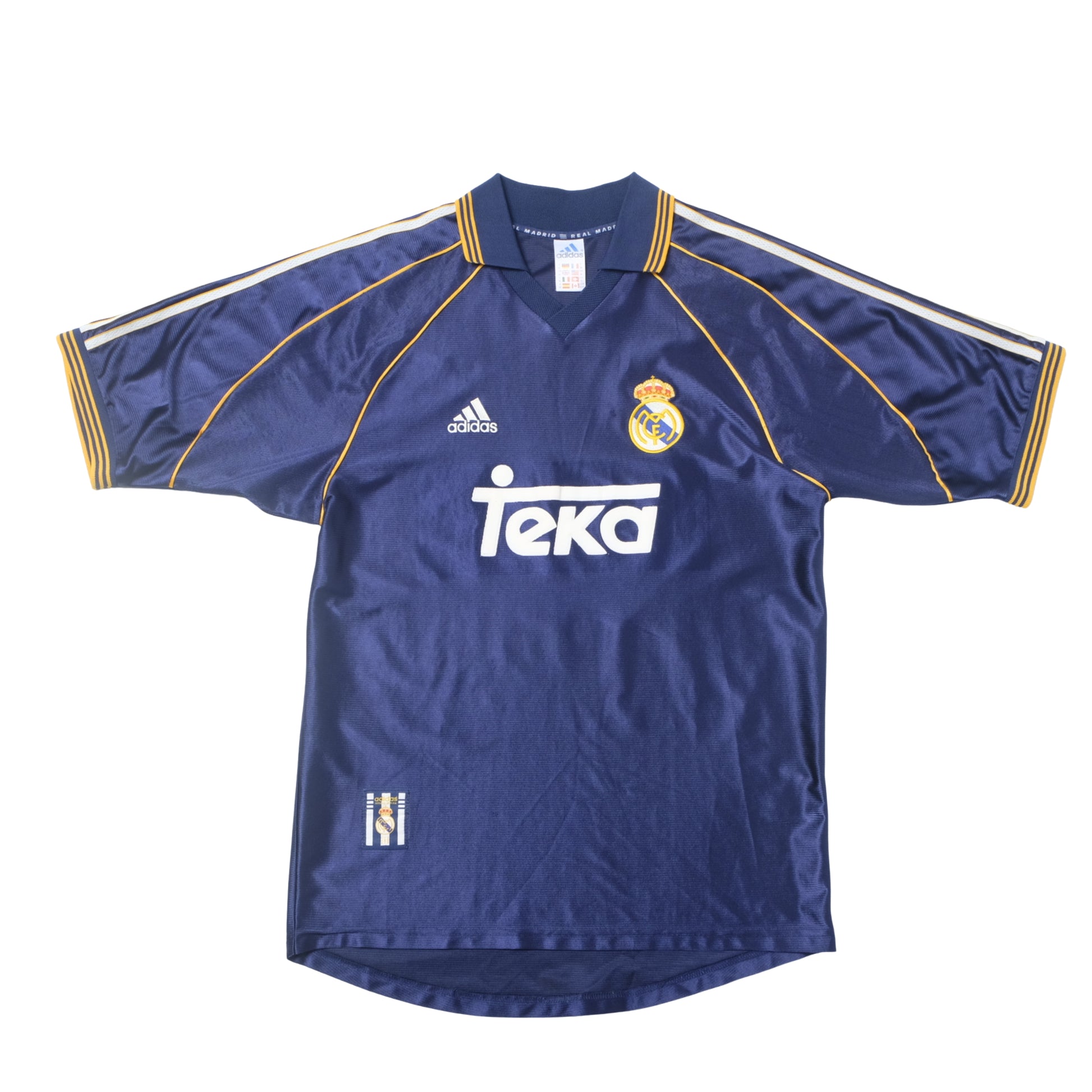 1998/00 Real Madrid Third Shirt Adidas Raul (L/XL)
