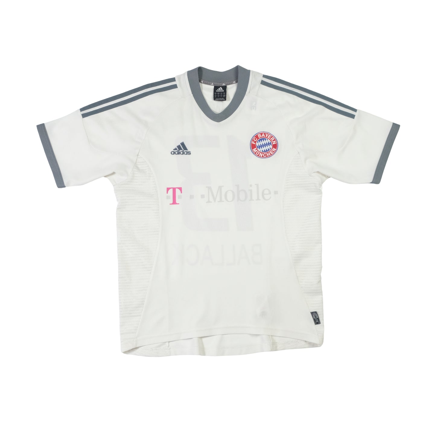 2002/04 Bayern Munich Away Shirt Adidas Ballack (M)