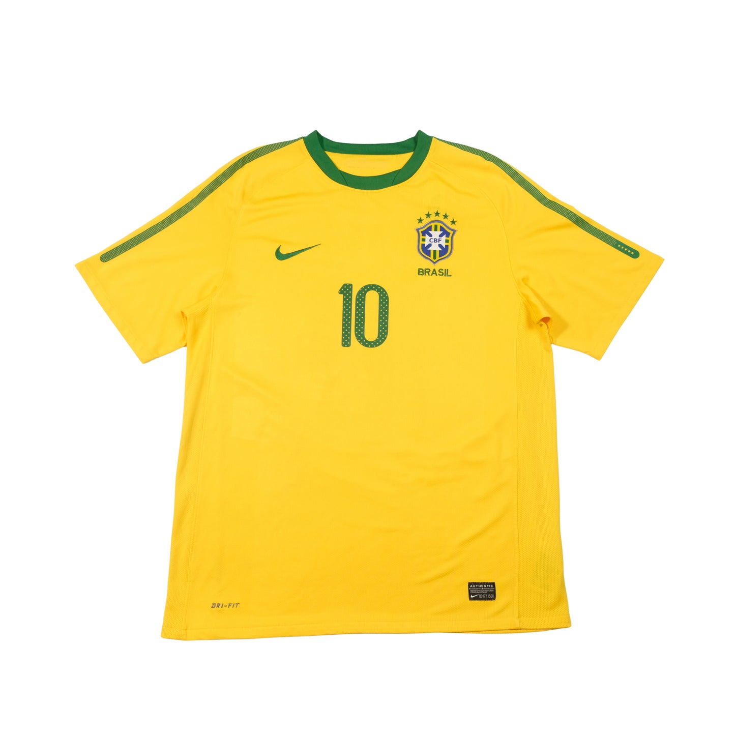 2010/11 Brazil Home Shirt Nike Kaka (L) 