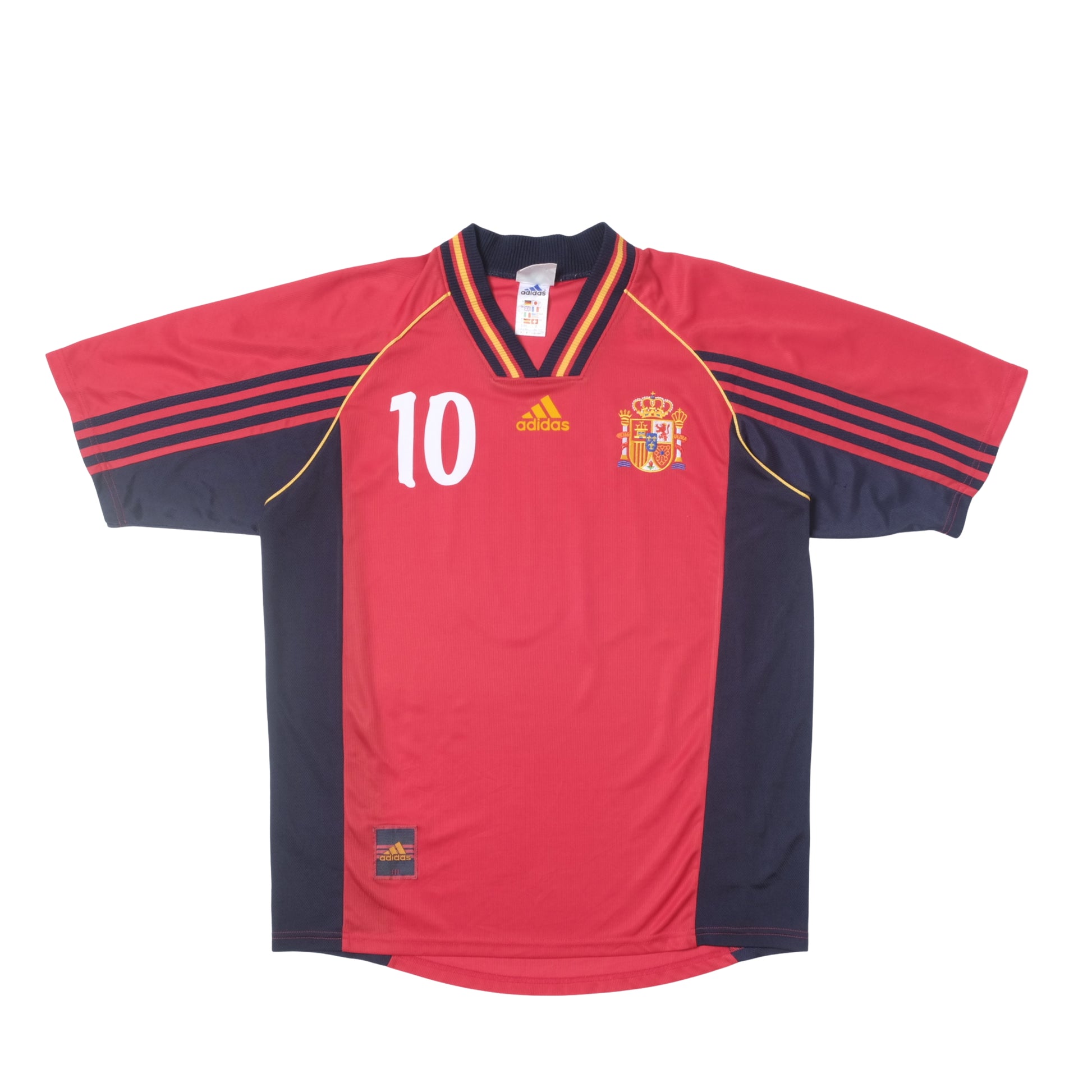 1998/99 Spain Home Shirt Adidas Raul (L)