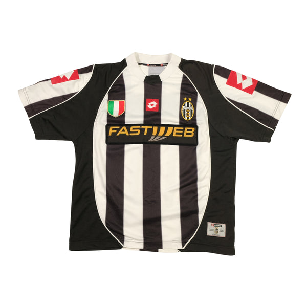 格安SALEスタート!の商品をすべて Del Fastweb Juventus Piero Home 2002/2003 Lotto Original ウェア