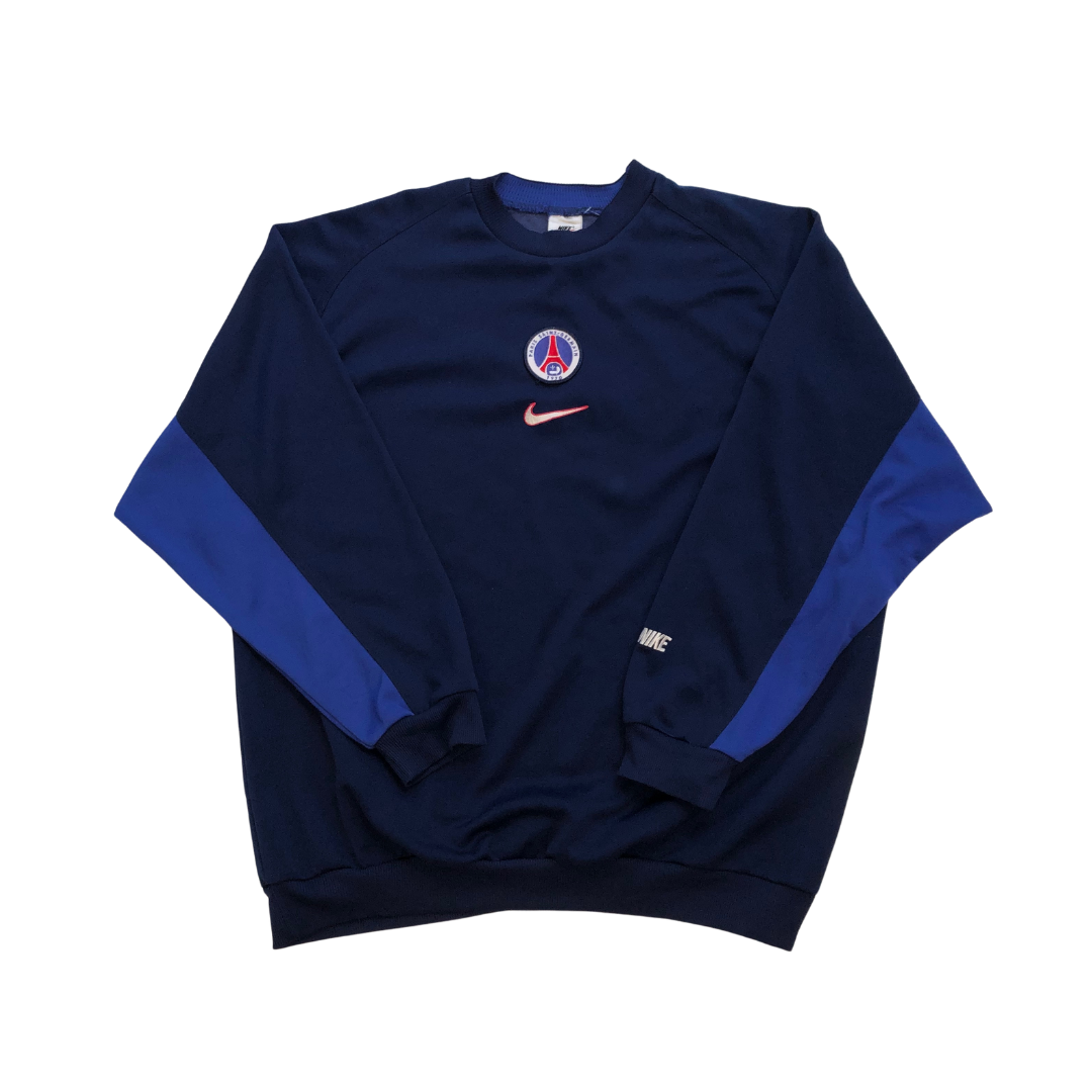 PSG Original Training Sweatshirt 1990s Nike Large/XL