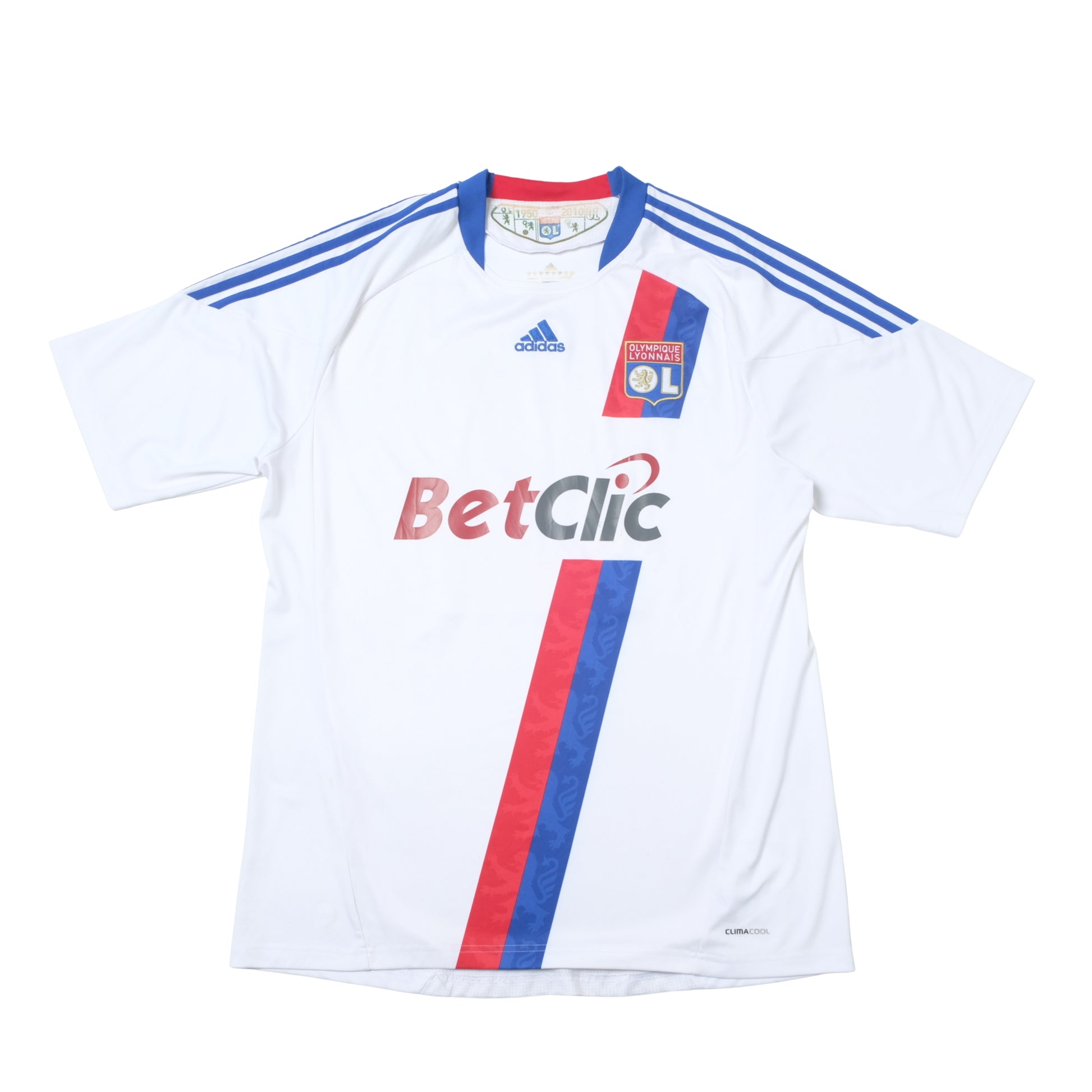 2010/11 Lyon Home Shirt Adidas Gourcuff (XL)