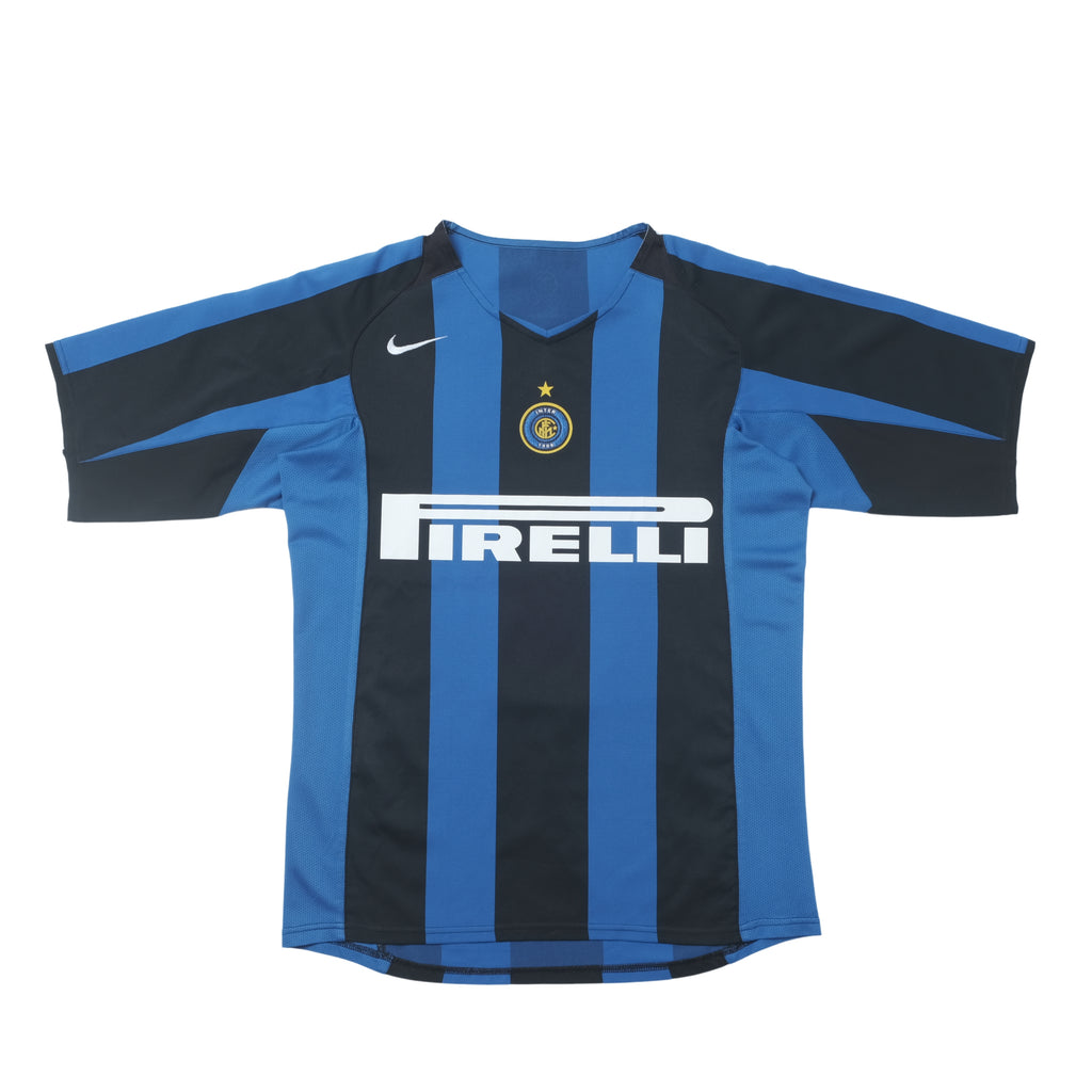 2004/05 Inter Milan Home Shirt Nike Adriano (M)