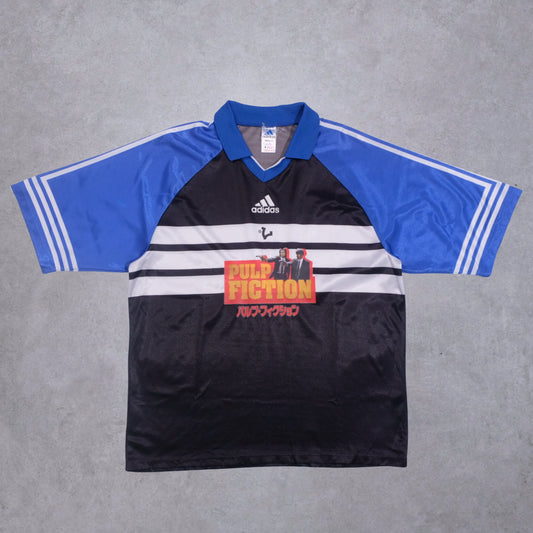 1990s VICE Footbal Store x Pulp Fiction Custom Football Shirt Adidas (L)