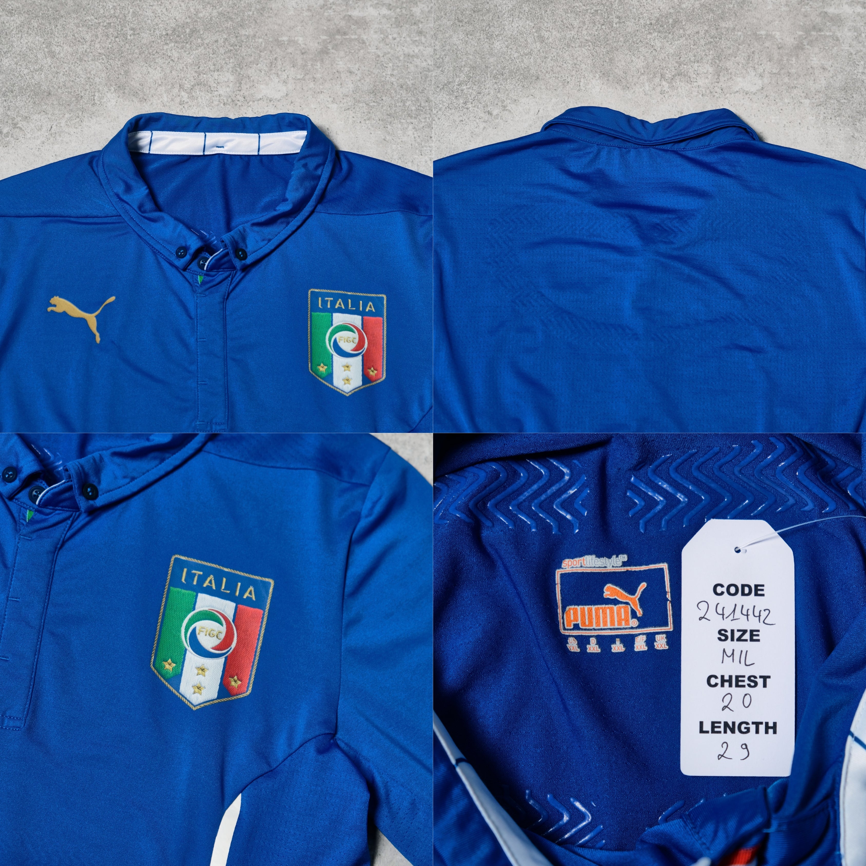 2014/15 Italy Home Shirt Puma (M/L)