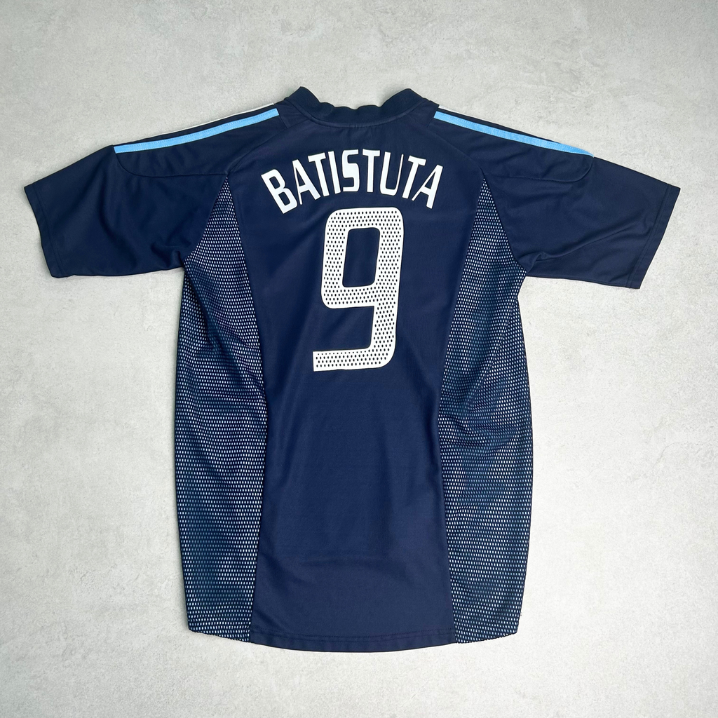 2002/04 Argentina Away Shirt Adidas Batistuta (M/L)