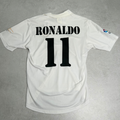 2002/03 Real Madrid Centenary Home Shirt Adidas Ronaldo (M)