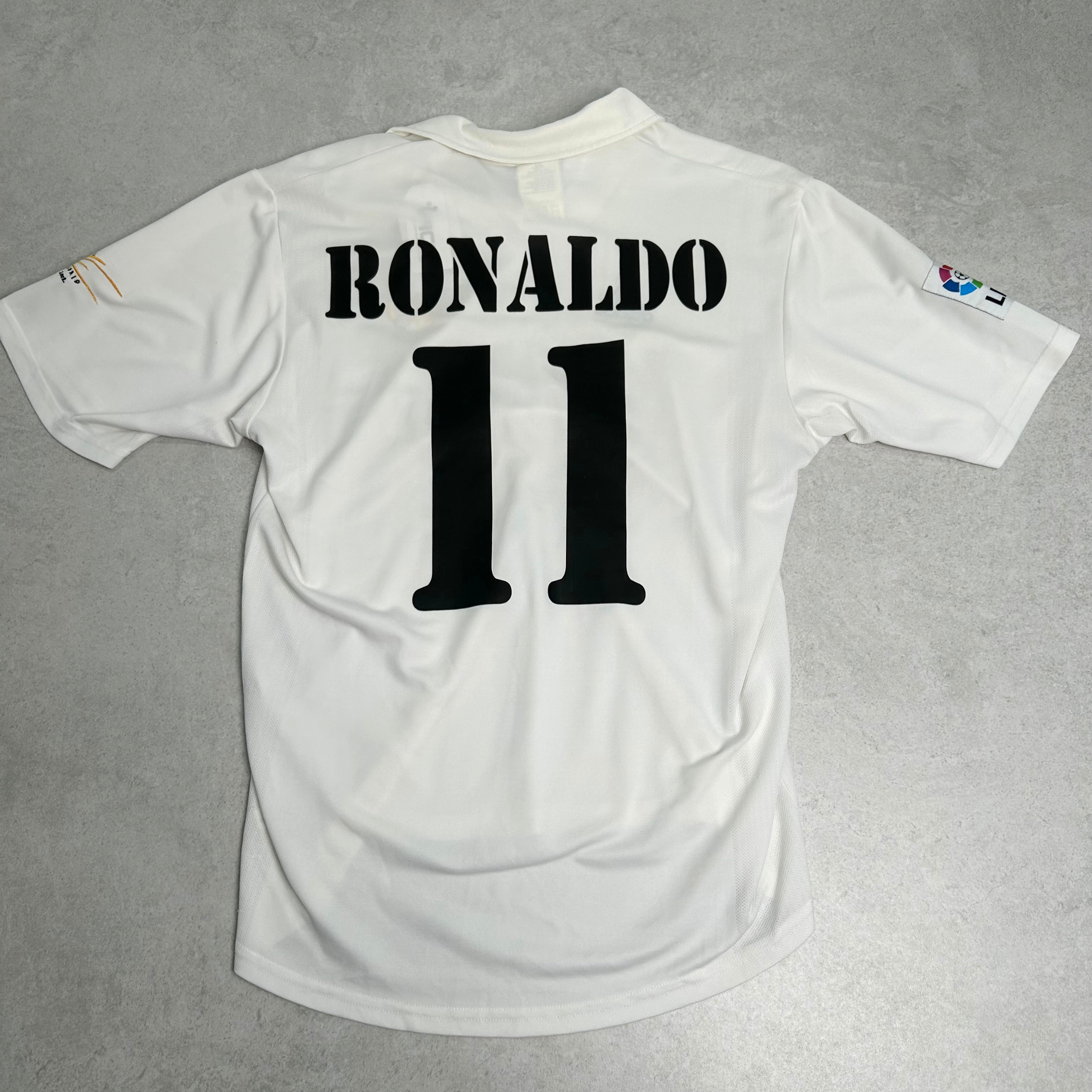 2002/03 Real Madrid Centenary Home Shirt Adidas Ronaldo (M)
