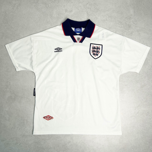 1993/95 England Home Shirt Umbro (L)
