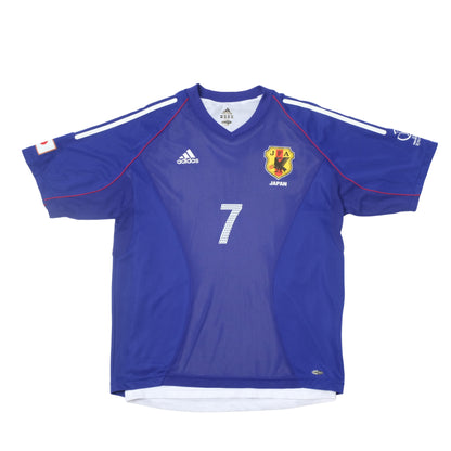 2002/04 Japan Home Shirt Adidas Nakata (L/XL)