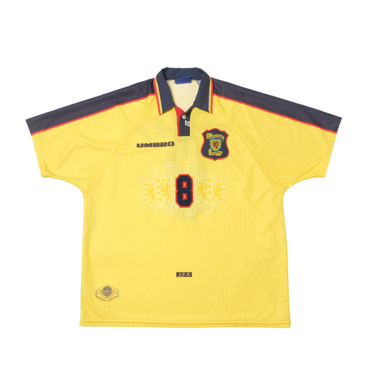 1996/99 Scotland Away Shirt Umbro Burley (XXL)