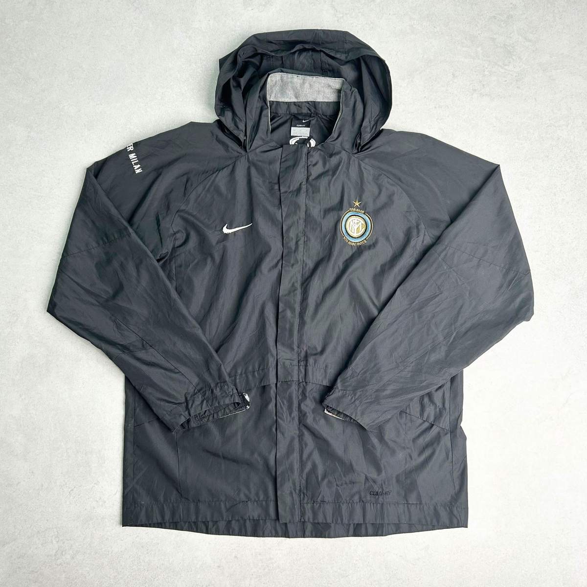 2007/08 Inter Milan Centenary Hooded Rain Jacket Nike (M/L)
