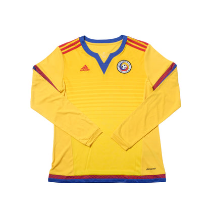 2014 Romania World Cup Qualifier Home Shirt Adidas (S)