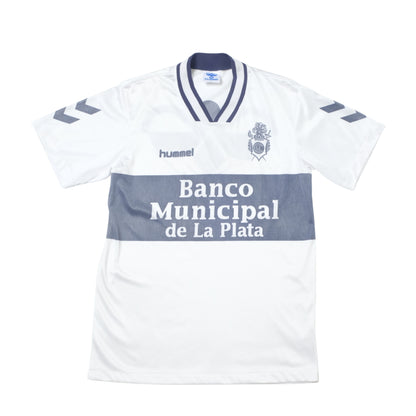 1990s Gimnasia La Plata (Argentina) Training Shirt Hummel (M/L) 
