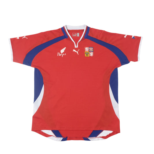 2000/02 Czech Republic Home Shirt Puma (L/XL)
