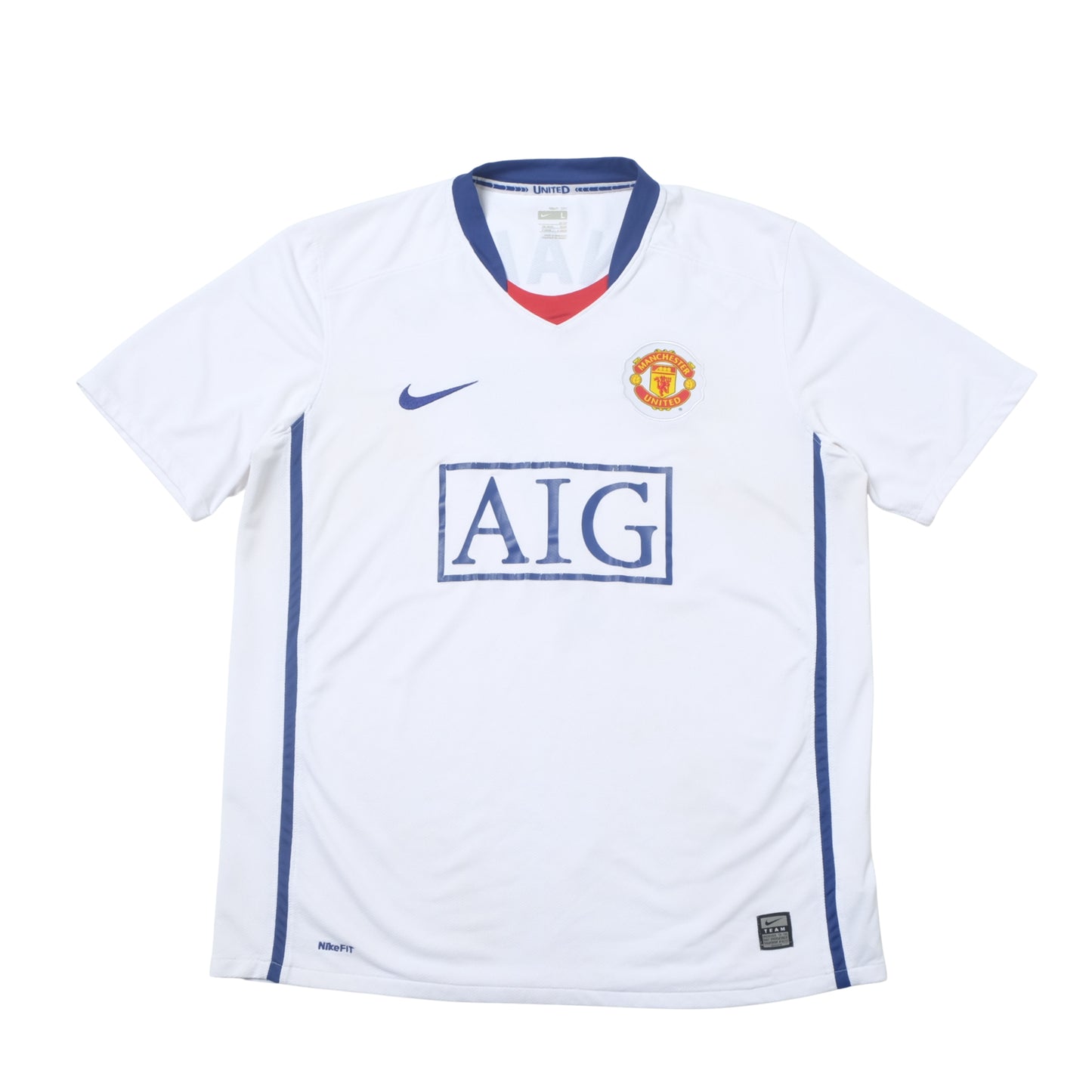 2008/10 Manchester United Away Shirt Nike Ronaldo (L)