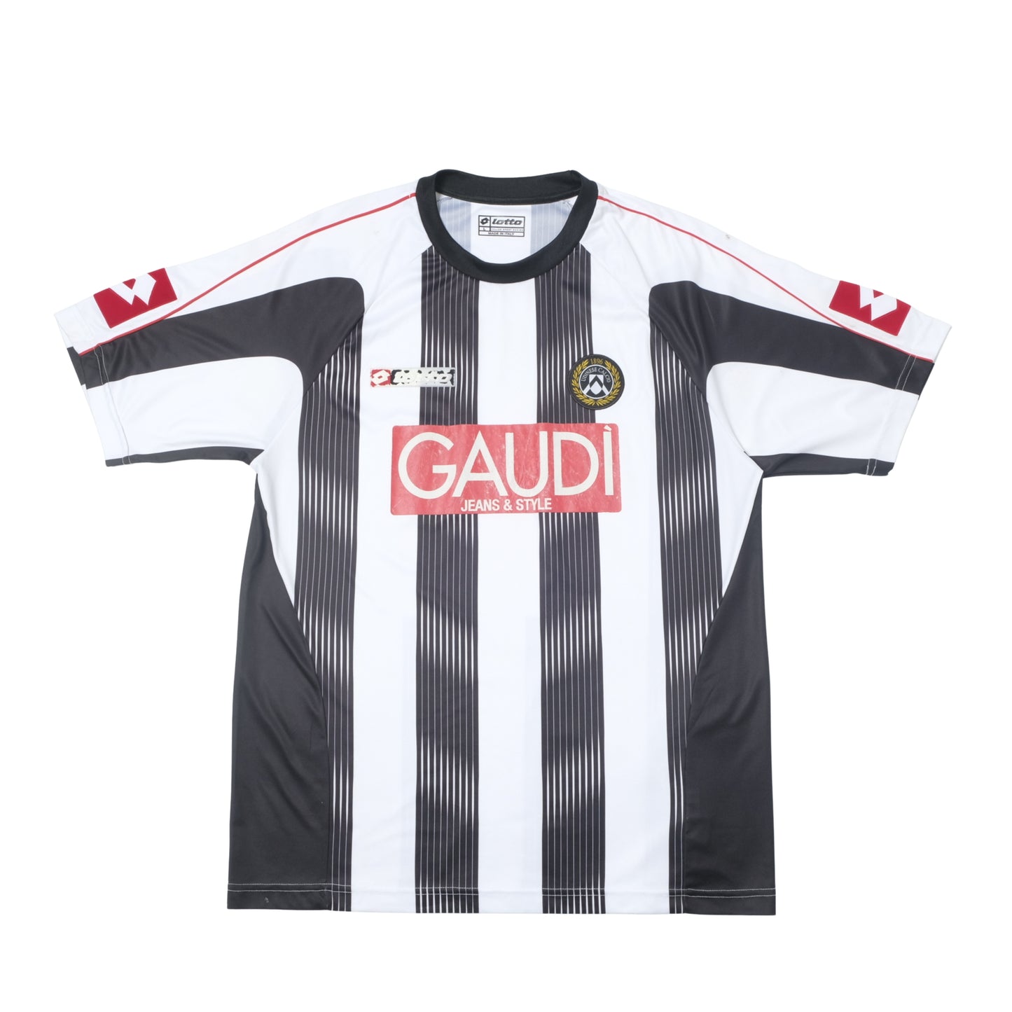 2007/08 Udinese Home Shirt Lotto (L/XL)