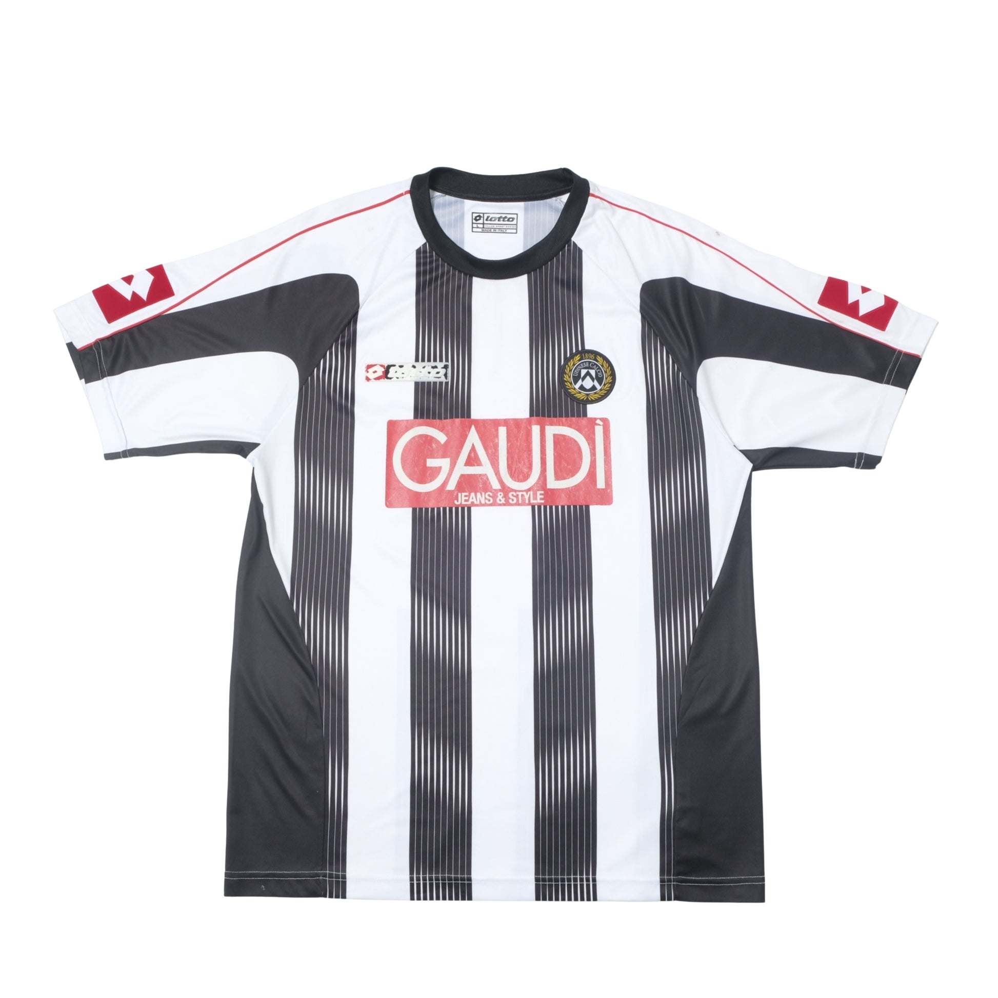 2007/08 Udinese Home Shirt Lotto (L/XL)