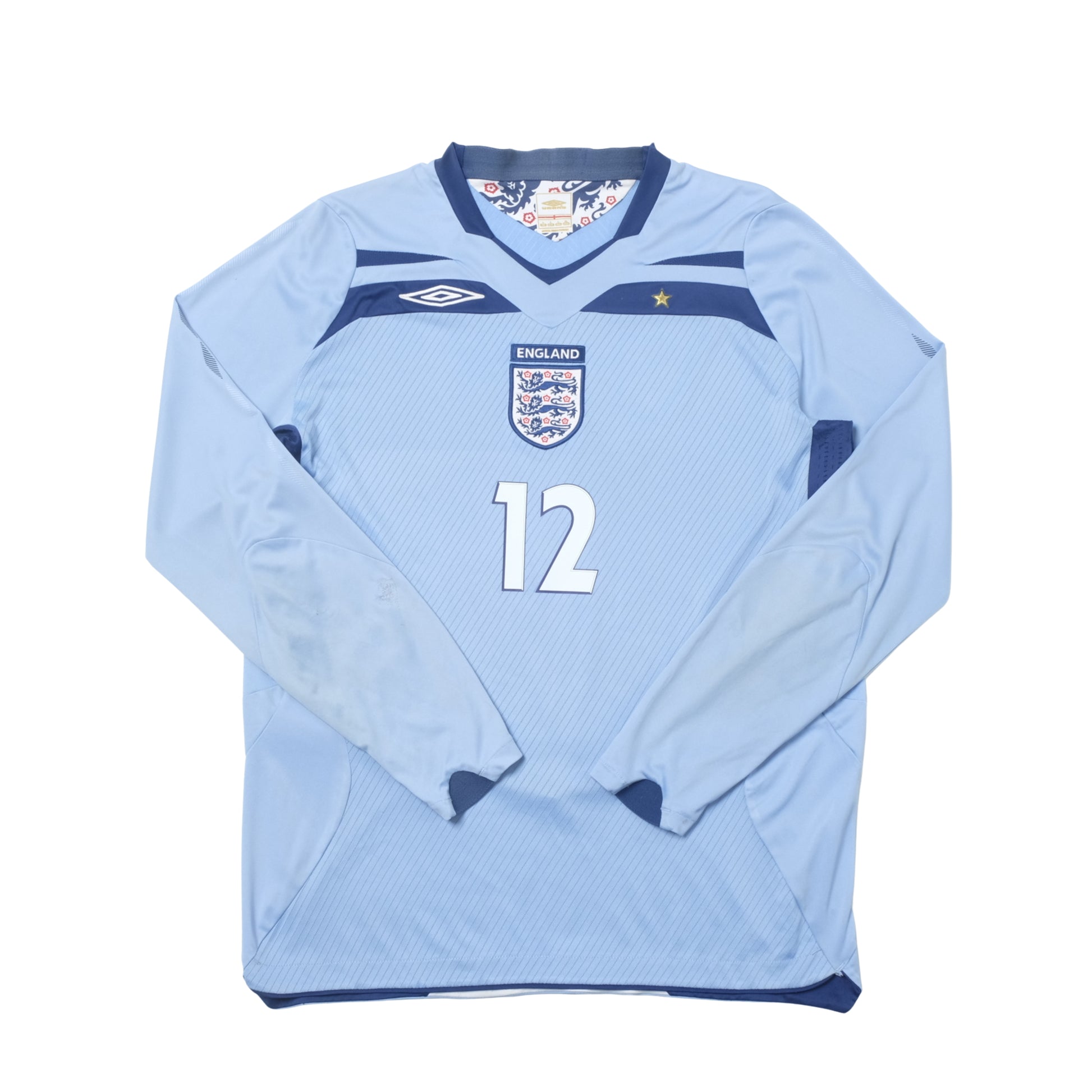 2008/10 England Goalkeeper Shirt Umbro Hart (L)