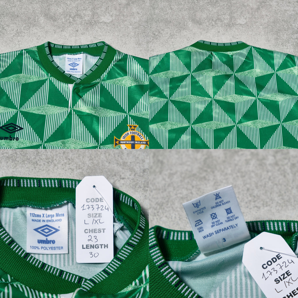 1990/92 Northern Ireland Home Shirt Umbro (L/XL)