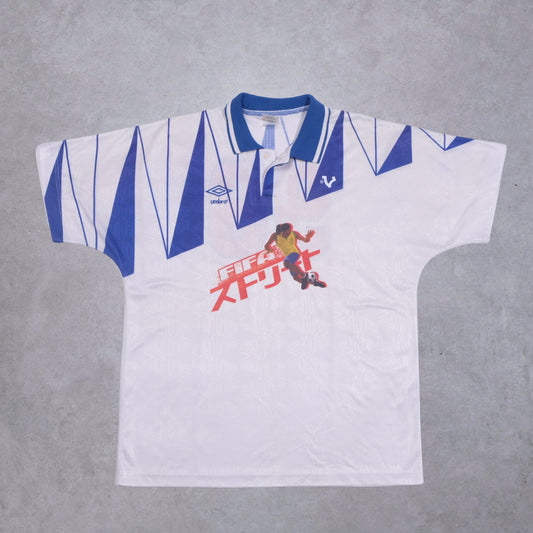 1990s VICE Footbal Store x Fifa Street Custom Football Shirt Umbro (XL)
