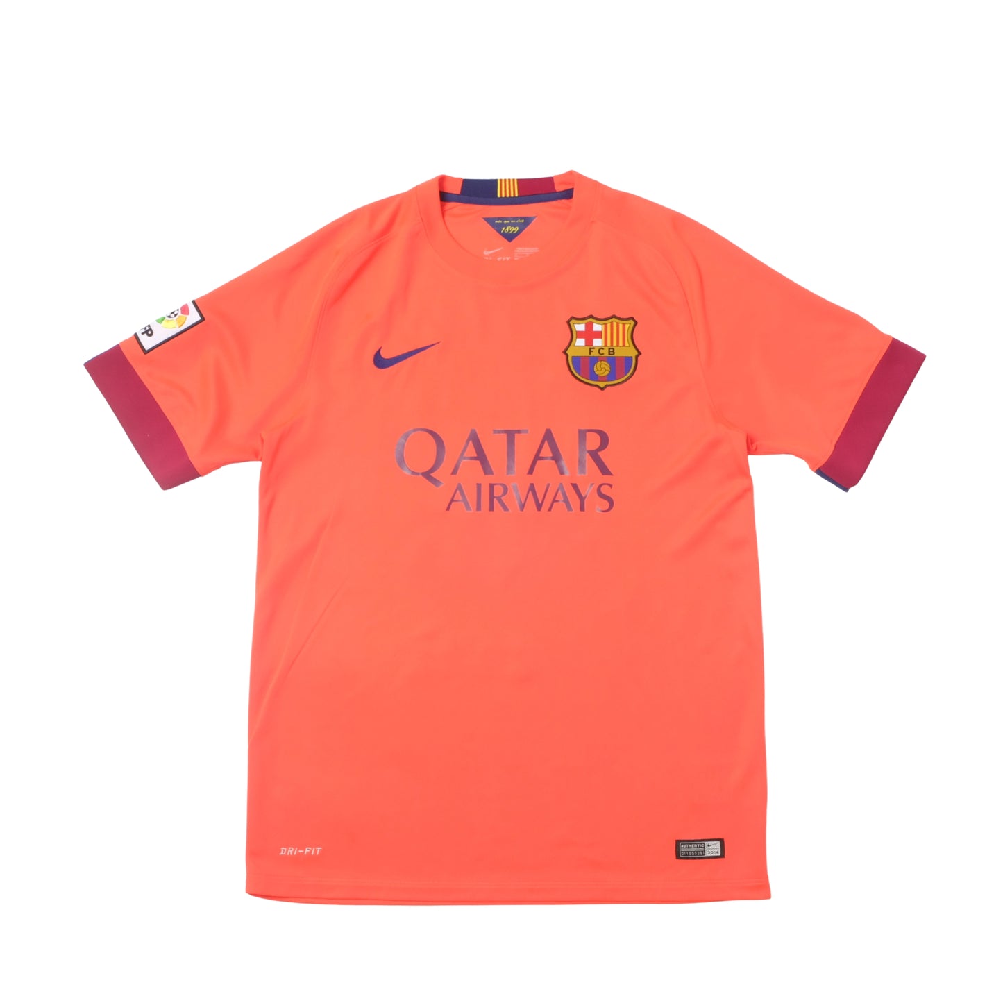 2014/15 Barcelona Away Shirt Nike Messi (M/L)
