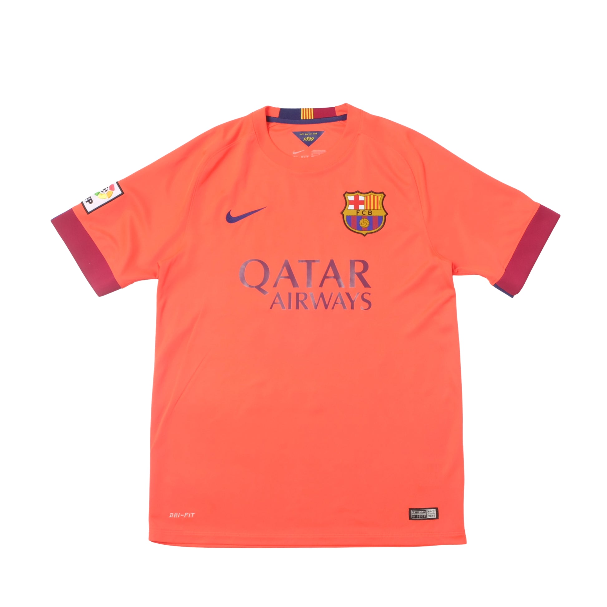 2014/15 Barcelona Away Shirt Nike Messi (M/L)