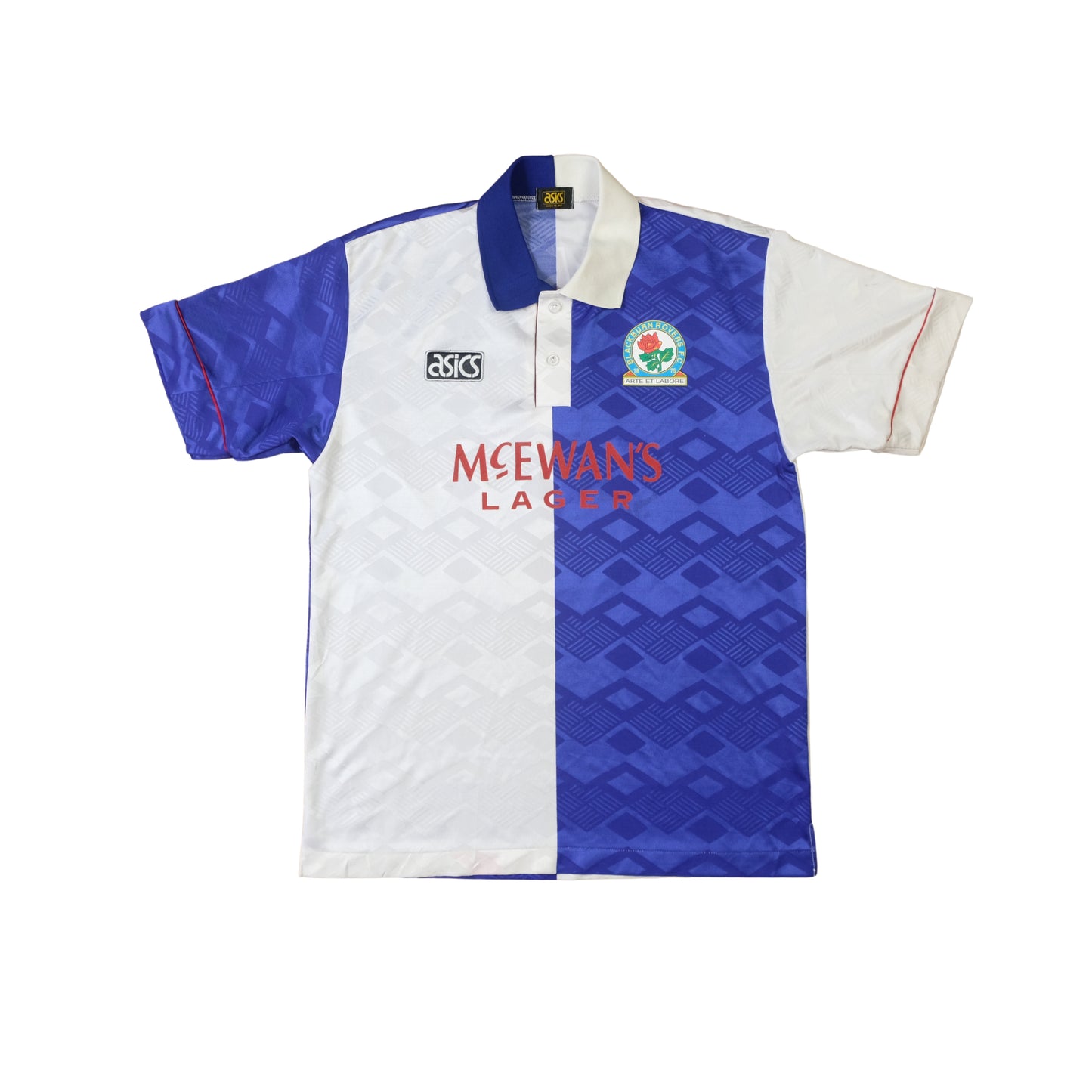 1992/94 Blackburn Rovers Home Shirt Asics Shearer