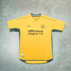Camiseta Celtic visitante 2002/03 Umbro (Talla S)