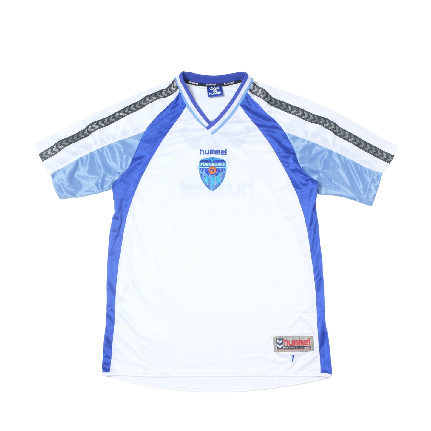2002 Yokohama FC Training Shirt Hummel J-League (L/XL)