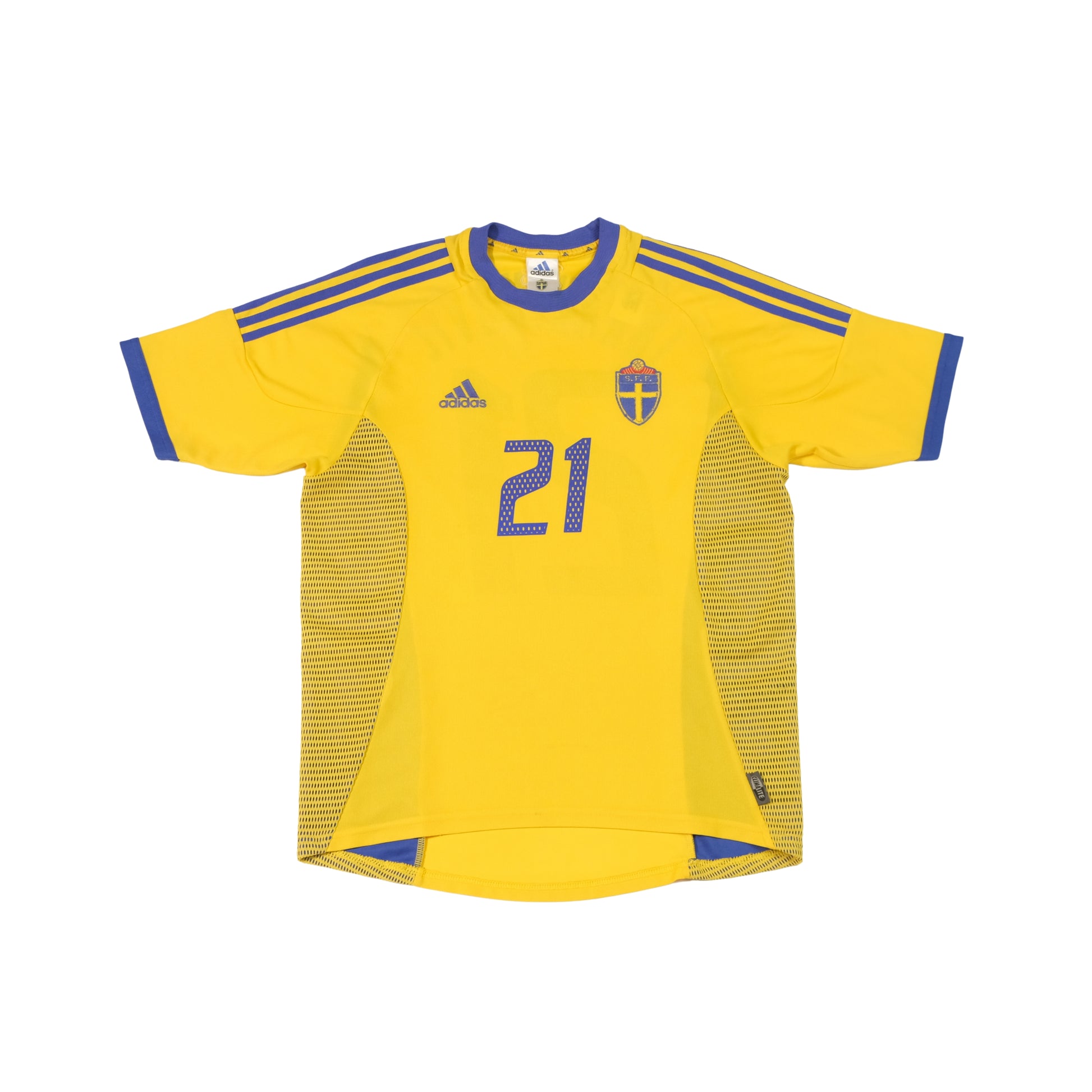 2002/03 Sweden Home Shirt Adidas Ibrahimovic (M) 