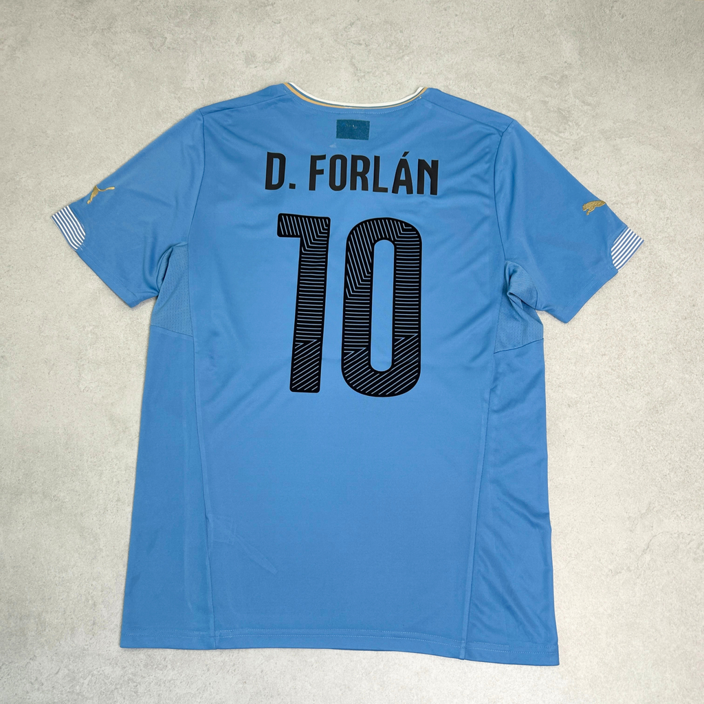 2014 Uruguay Home Shirt Puma Forlán (L)