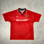 1994/96 Manchester United Home Shirt Umbro (L)